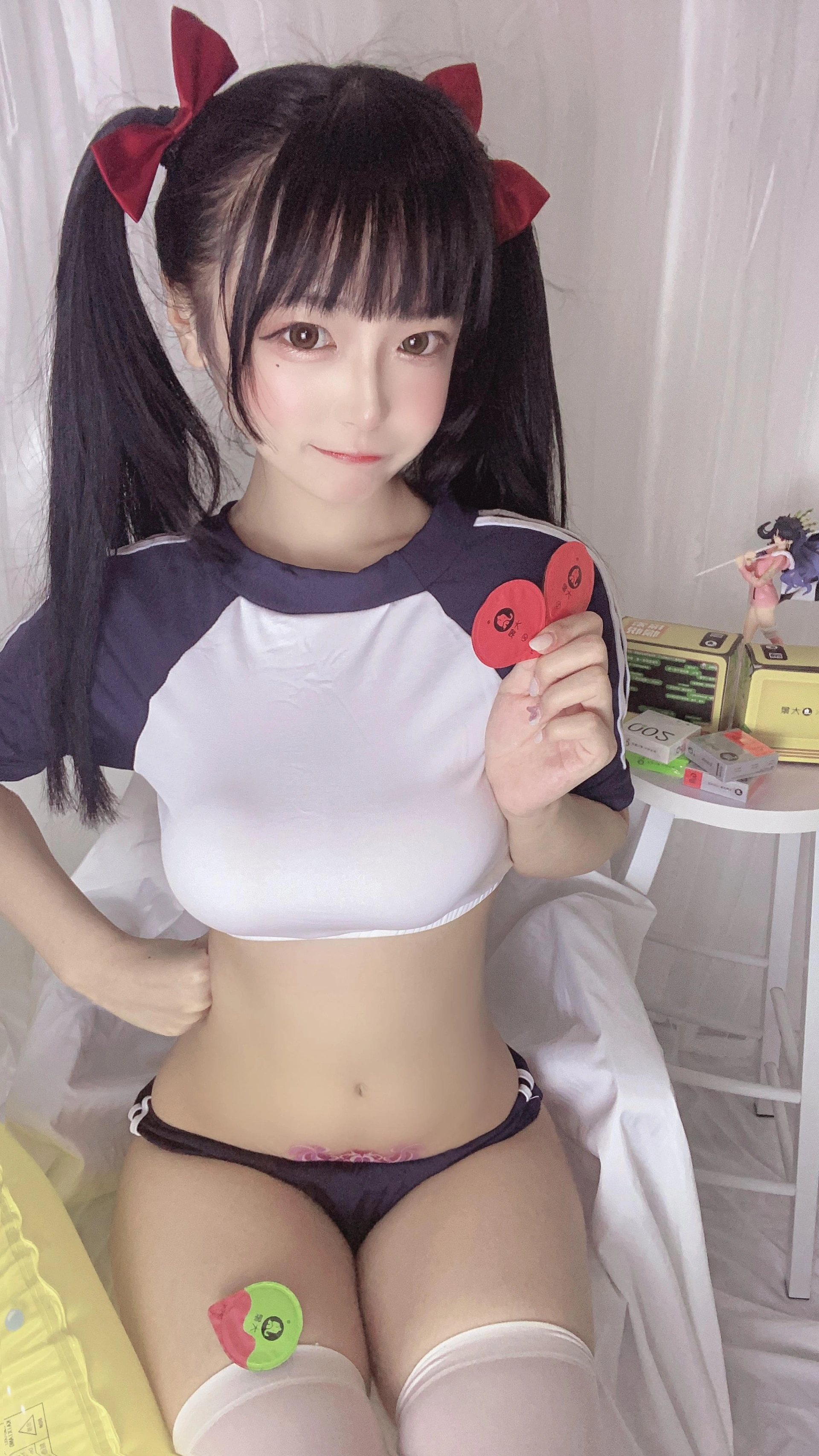 佳佳好难啊 - NO.03 蓝色吊带体操服 2