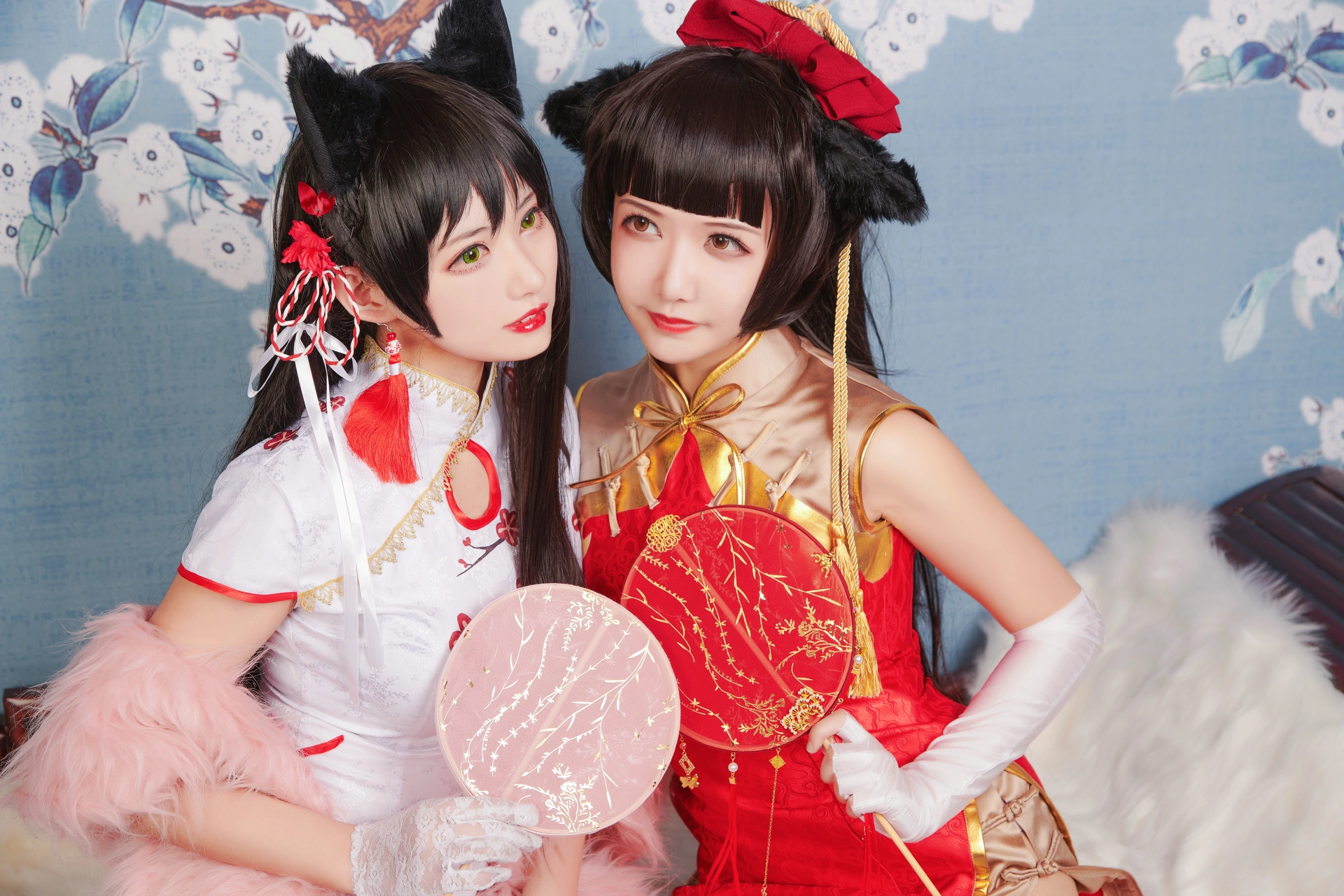 源纱希喵喵喵 - NO.04 &Meiyi_烛墨 犬獒旗袍 2
